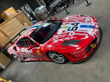 Ferrari & RETNA: Artistic Precision